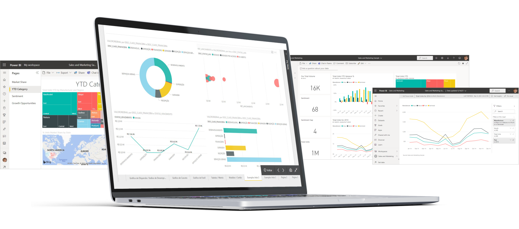 Interface do LMS da DRM Educação