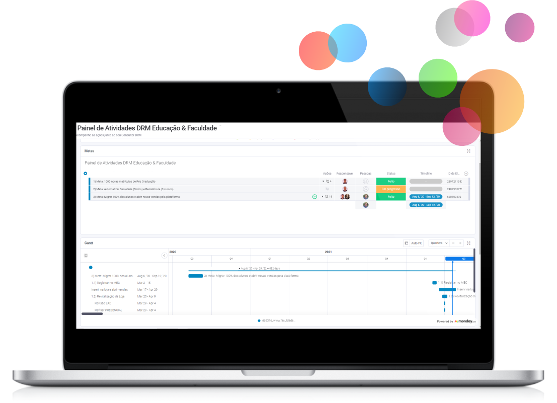 Demonstração do vestibular digital